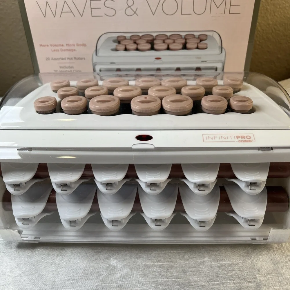 Open Box- Conair Hot Rollers Set Jumbo 1.5